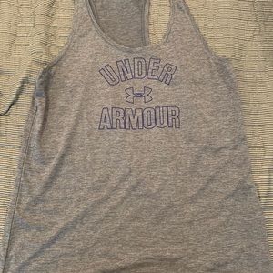 Grey under armour tank